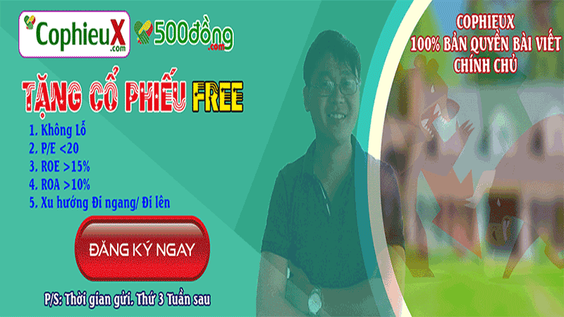 Ảnh bìa tặng cổ phiếu