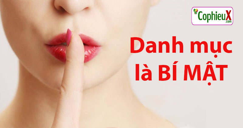 Danh mục là bí mật