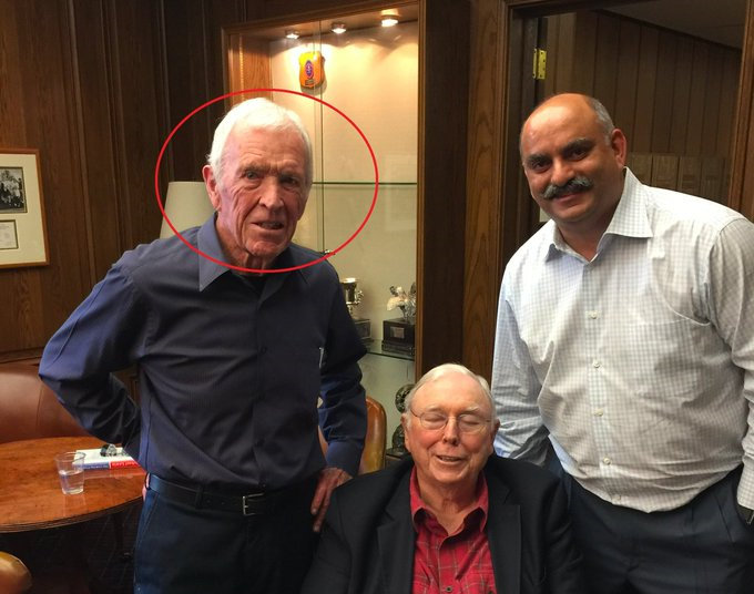 Từ trái qua phải: Rick Guerin, Charlie Munger và Mohnish Pabrai